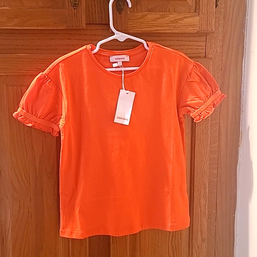 New Catimini stylish fancy/casual tap for a little girl, size 6 with a t…